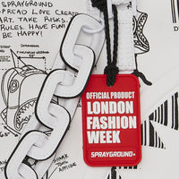 LFW SKETCHED BLACK AND WHITE TOTE