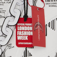 LFW SKETCHED BLACK AND WHITE TOTE