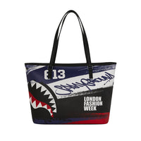 LFW RED WHITE BLUE GRAFFITI TOTE
