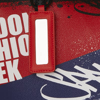 LFW RED WHITE BLUE GRAFFITI TOTE