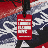 LFW RED WHITE BLUE GRAFFITI TOTE