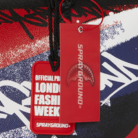 LFW RED WHITE BLUE GRAFFITI TOTE