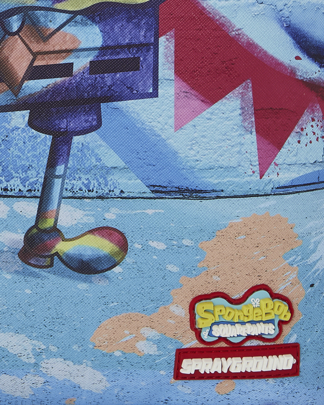 PAINTED SPONGEBOB BACKPACK