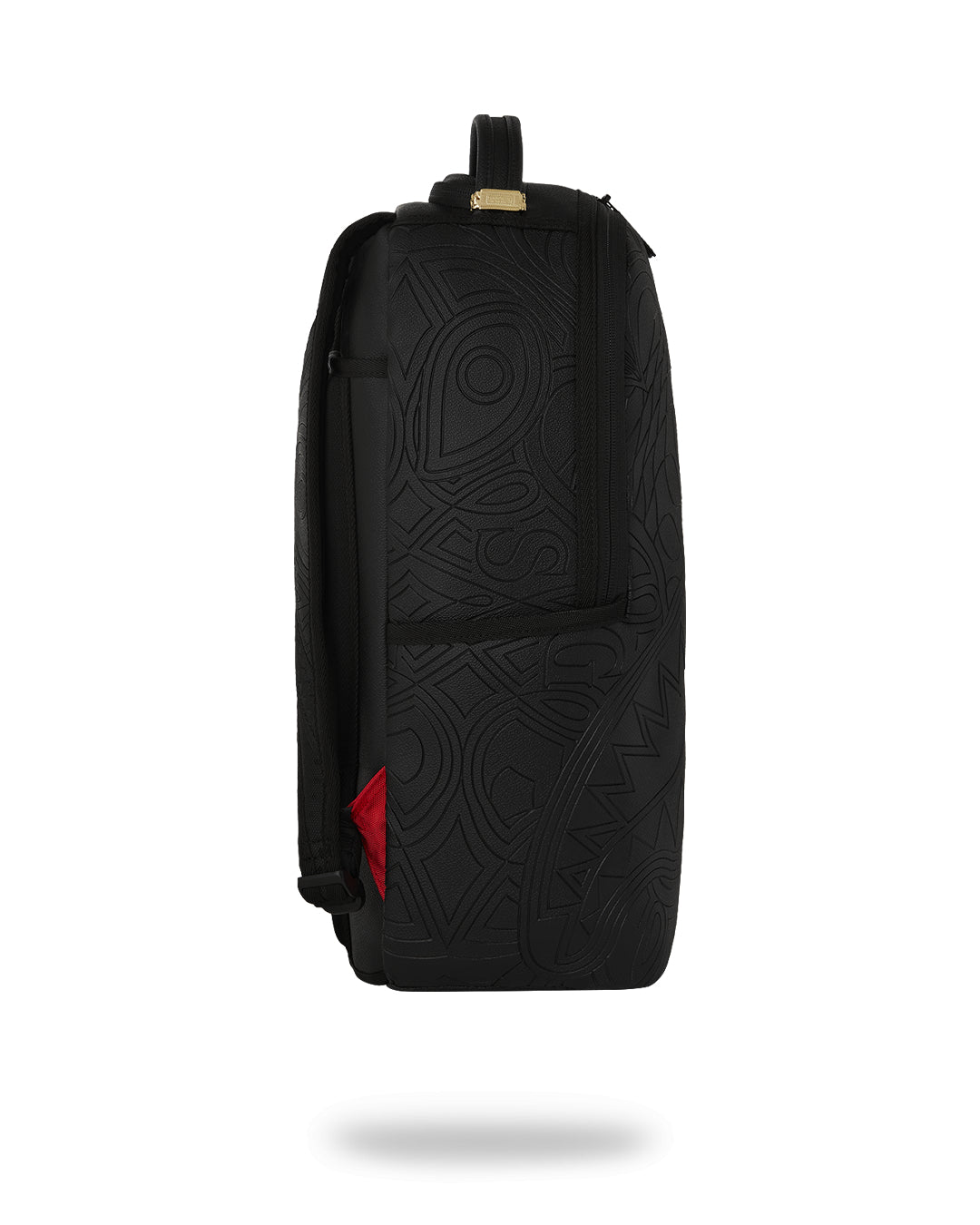 TONAL MONOGRAM EMBOSS SHARK BACKPACK