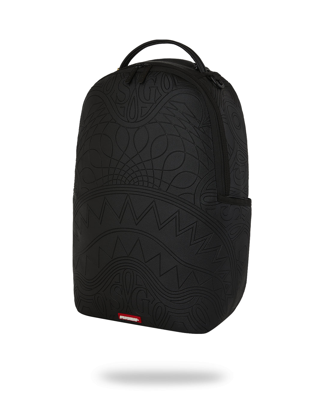 TONAL MONOGRAM EMBOSS SHARK BACKPACK