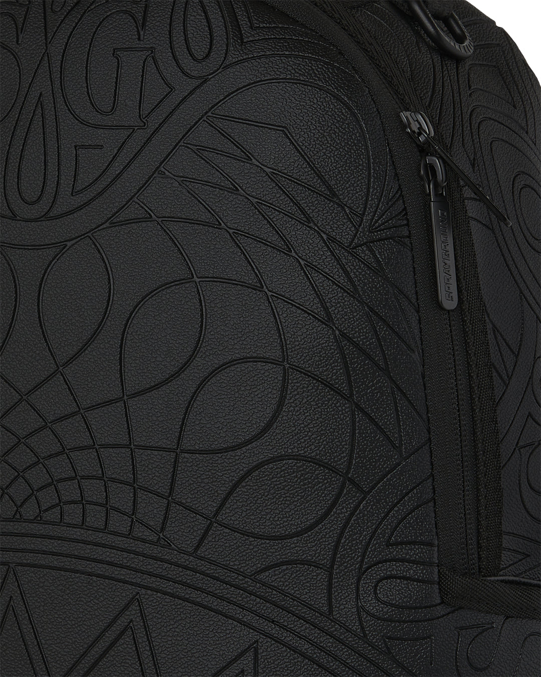 TONAL MONOGRAM EMBOSS SHARK BACKPACK