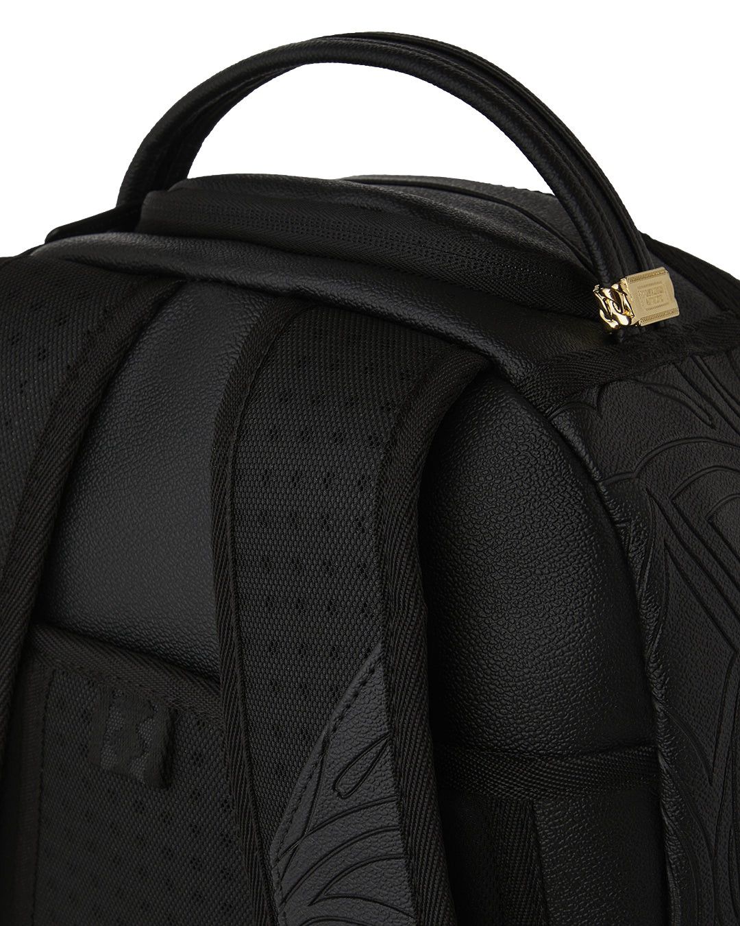 TONAL MONOGRAM EMBOSS SHARK BACKPACK
