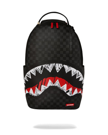 SCRIBBLE SHARK BACKPACK