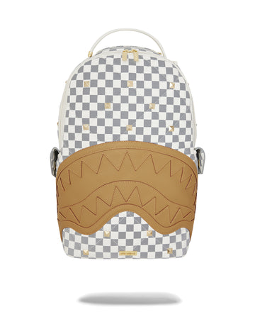 CREAM HENNY QUILT PUFF BACKPACK