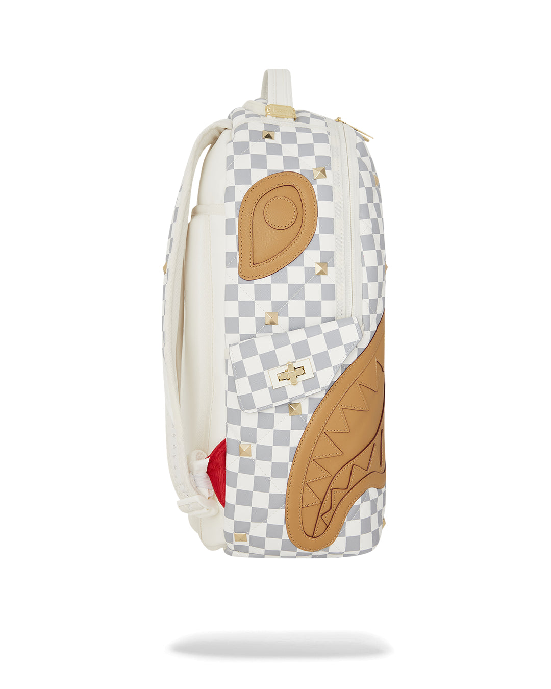 CREAM HENNY QUILT PUFF BACKPACK