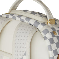 CREAM HENNY QUILT PUFF BACKPACK