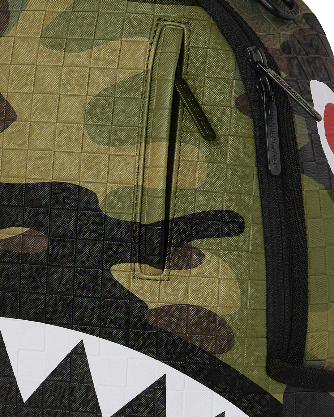 WOODLAND CAMO CHECK BACKPACK