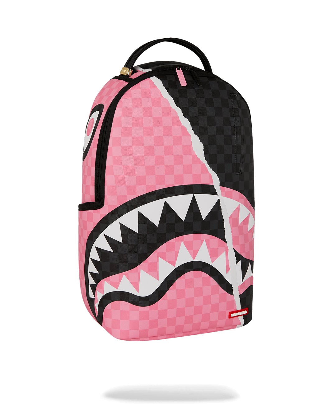 PINK AND BLACK TEAR SIP BACKPACK