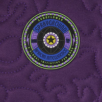 AI QUILTED IRIDESCENT BACKPACK