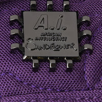 AI QUILTED IRIDESCENT BACKPACK