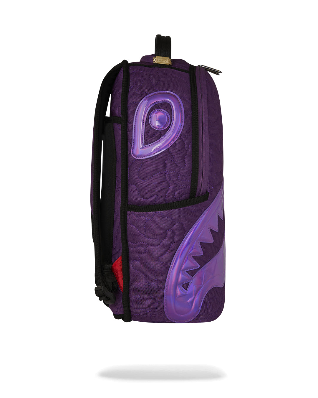 AI QUILTED IRIDESCENT BACKPACK