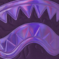 AI QUILTED IRIDESCENT BACKPACK