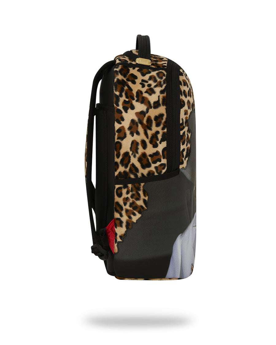 SCARFACE ELVIRA LEOPARD PRINT BACKPACK