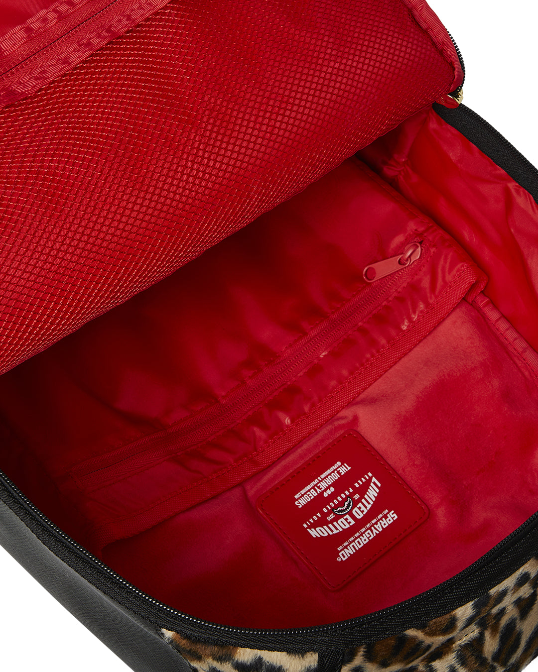 SCARFACE ELVIRA LEOPARD PRINT BACKPACK