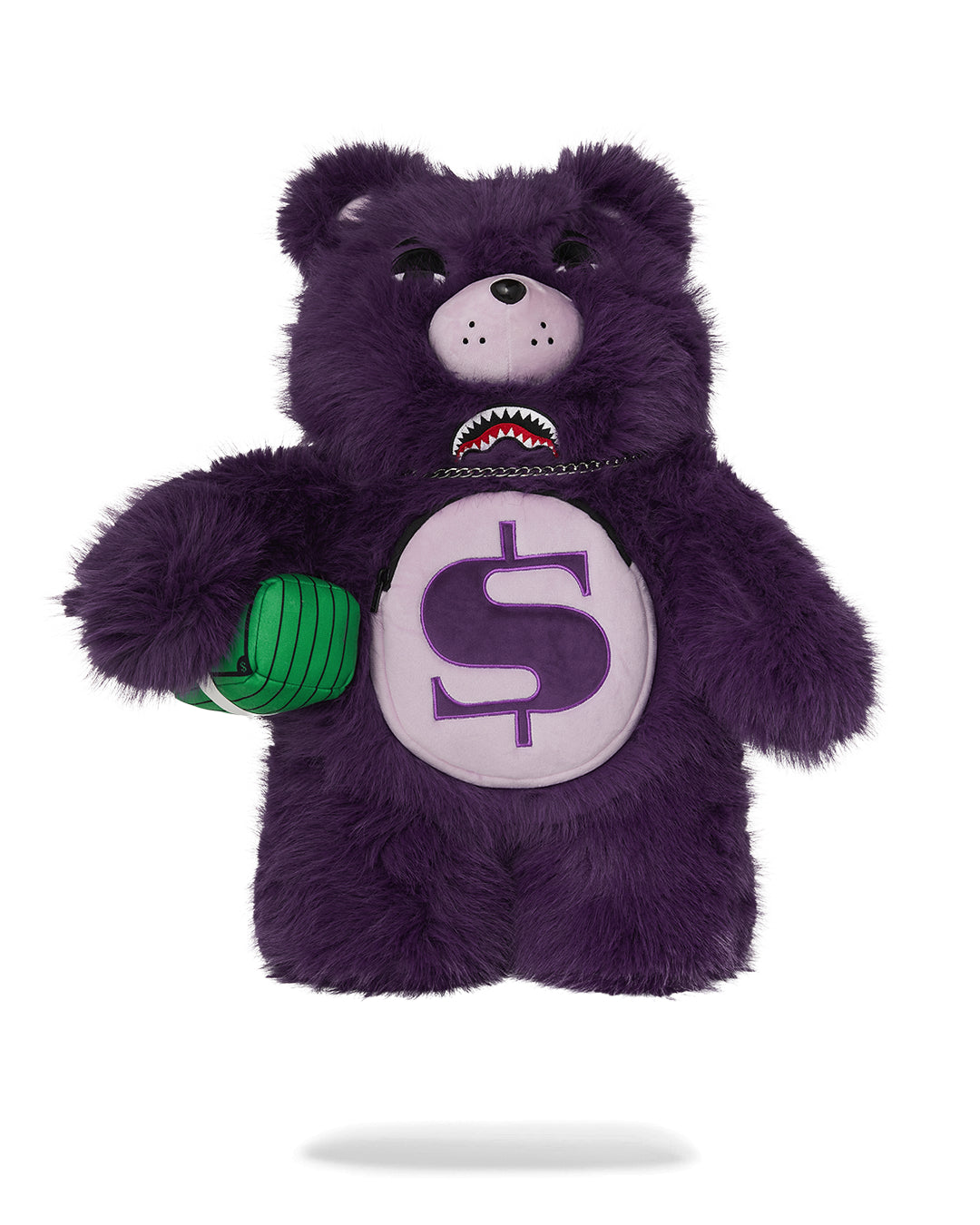 FUR CRAY PURP MONEYBEAR BACKPACK