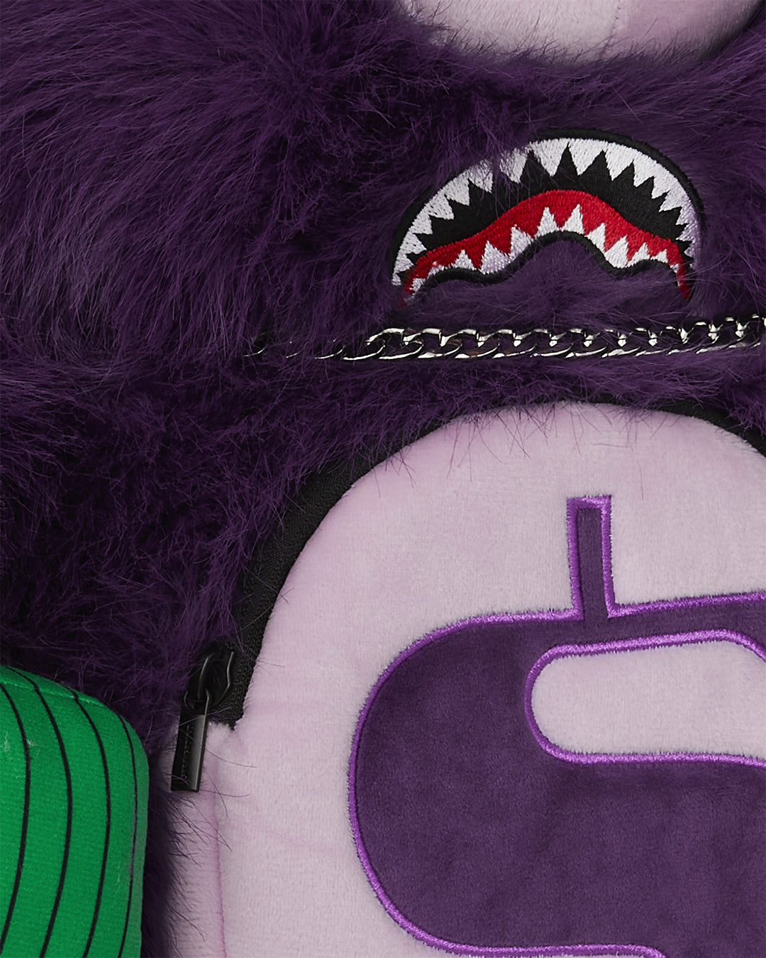 FUR CRAY PURP MONEYBEAR BACKPACK