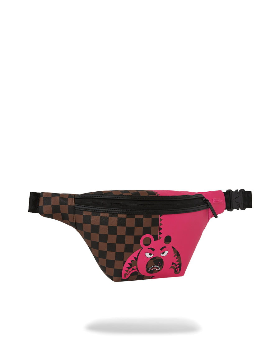 PINK BEAR SHARK SAVVY CROSSBODY