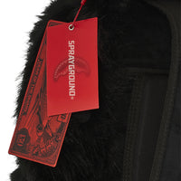 FUR CRAY BLACK BACKPACK