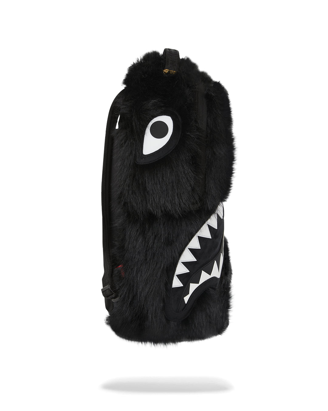FUR CRAY BLACK BACKPACK