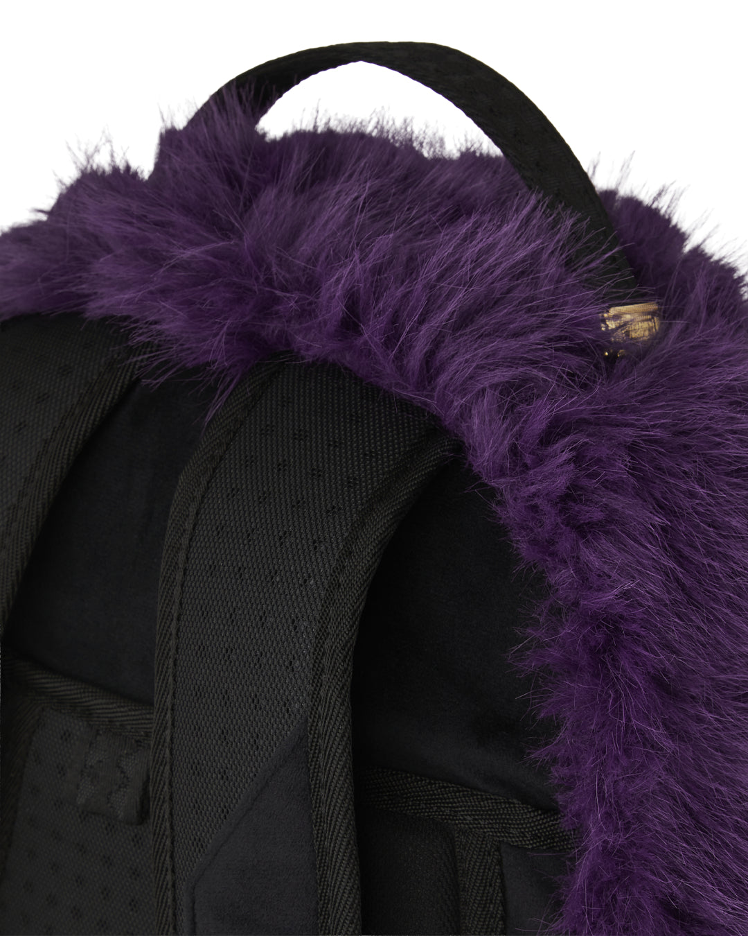 FUR CRAY PURP BACKPACK