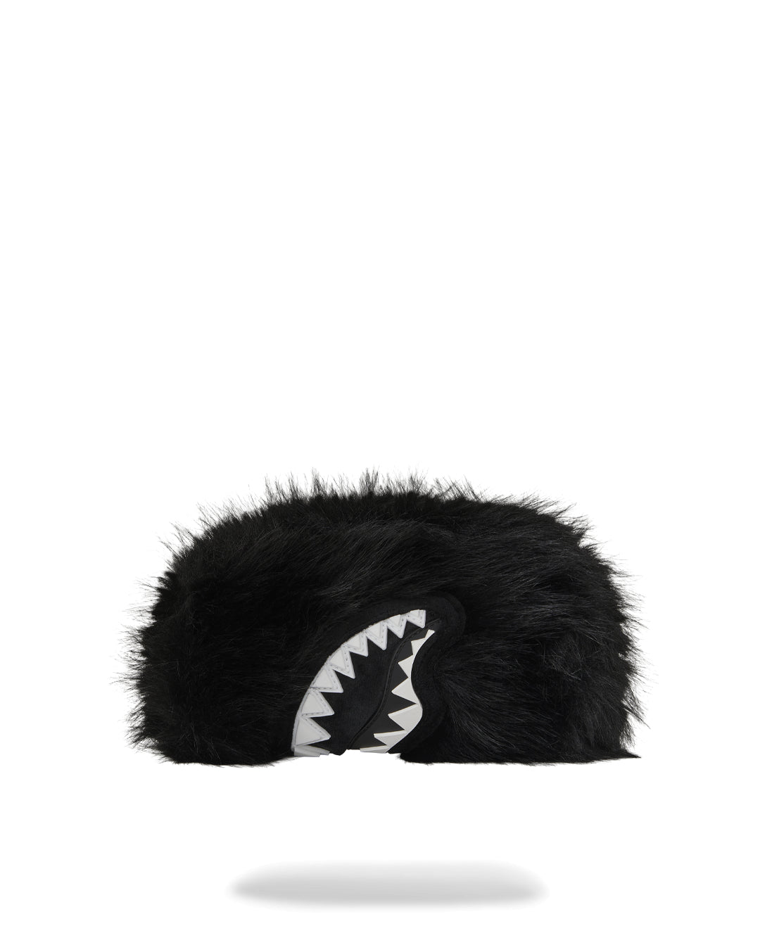 FUR CRAY BLACK POUCH