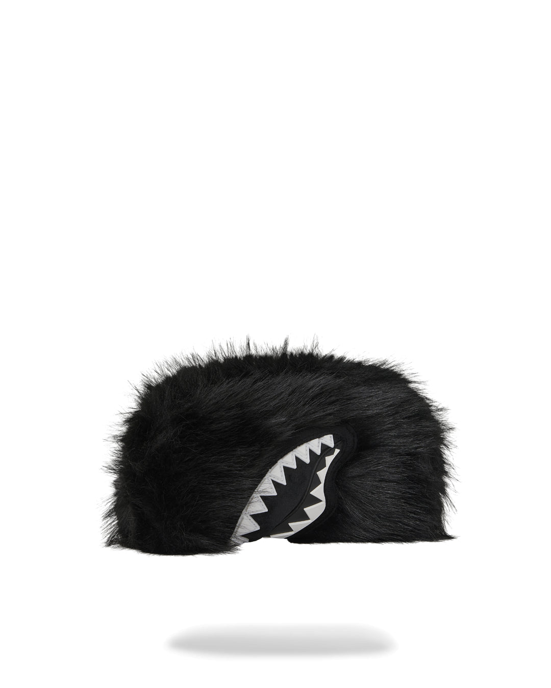 FUR CRAY BLACK POUCH