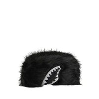 FUR CRAY BLACK POUCH