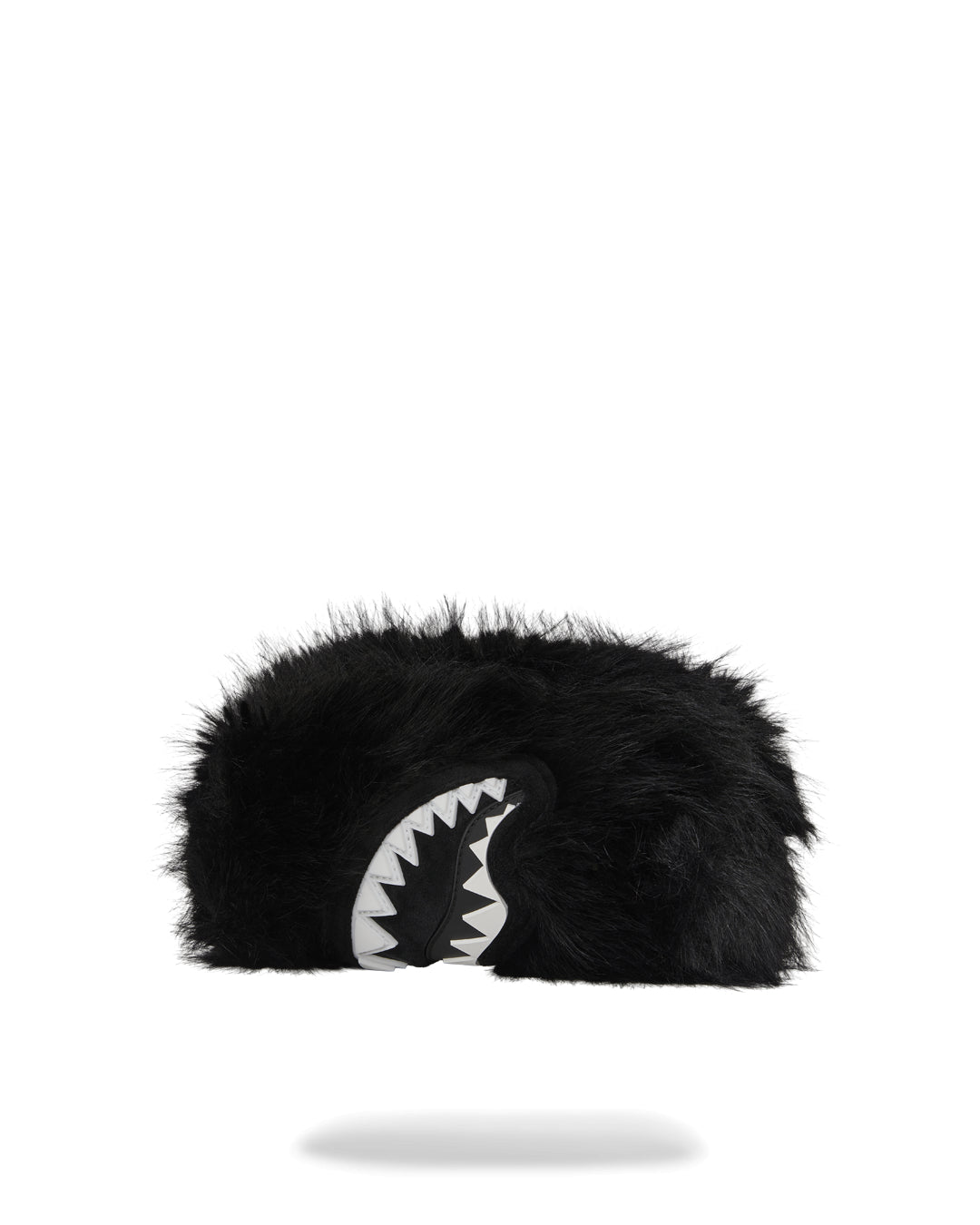FUR CRAY BLACK POUCH