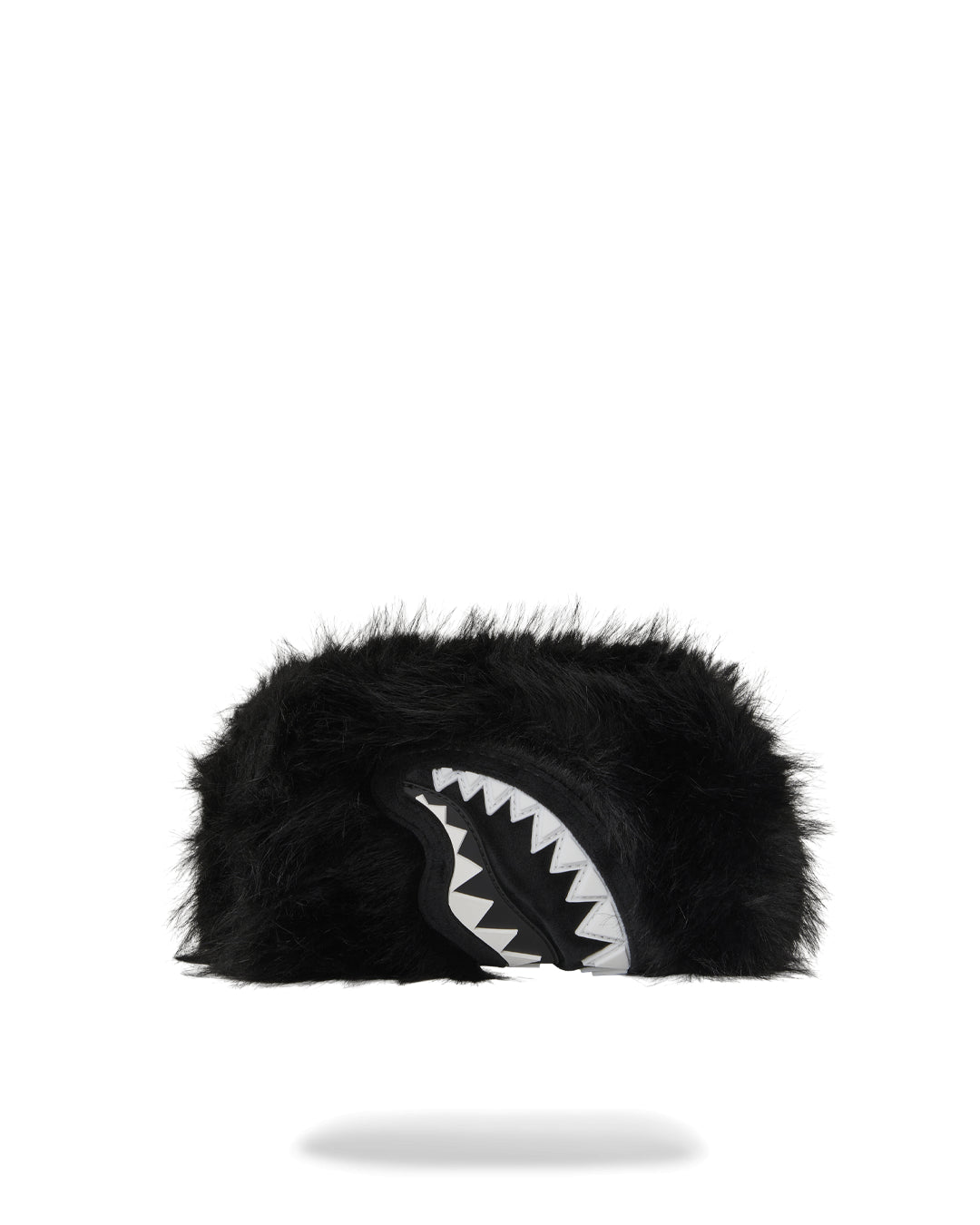 FUR CRAY BLACK POUCH