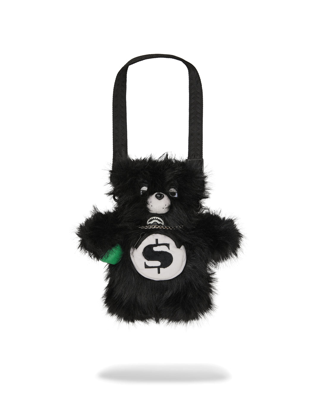 FUR CRAY BLACK BEAR CUB BACKPACK