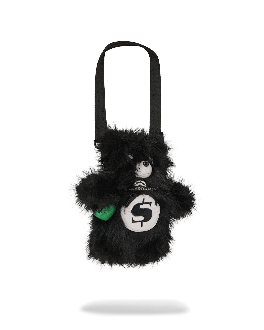FUR CRAY BLACK BEAR CUB BACKPACK