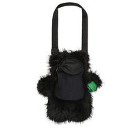 FUR CRAY BLACK BEAR CUB BACKPACK