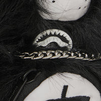 FUR CRAY BLACK BEAR CUB BACKPACK