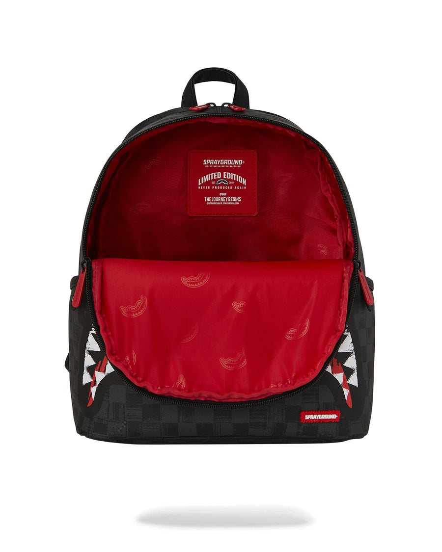 SCRIBBLE SHARK SAVAGE BACKPACK