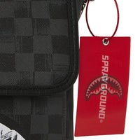 SCRIBBLE SHARK MESSENGER BAG