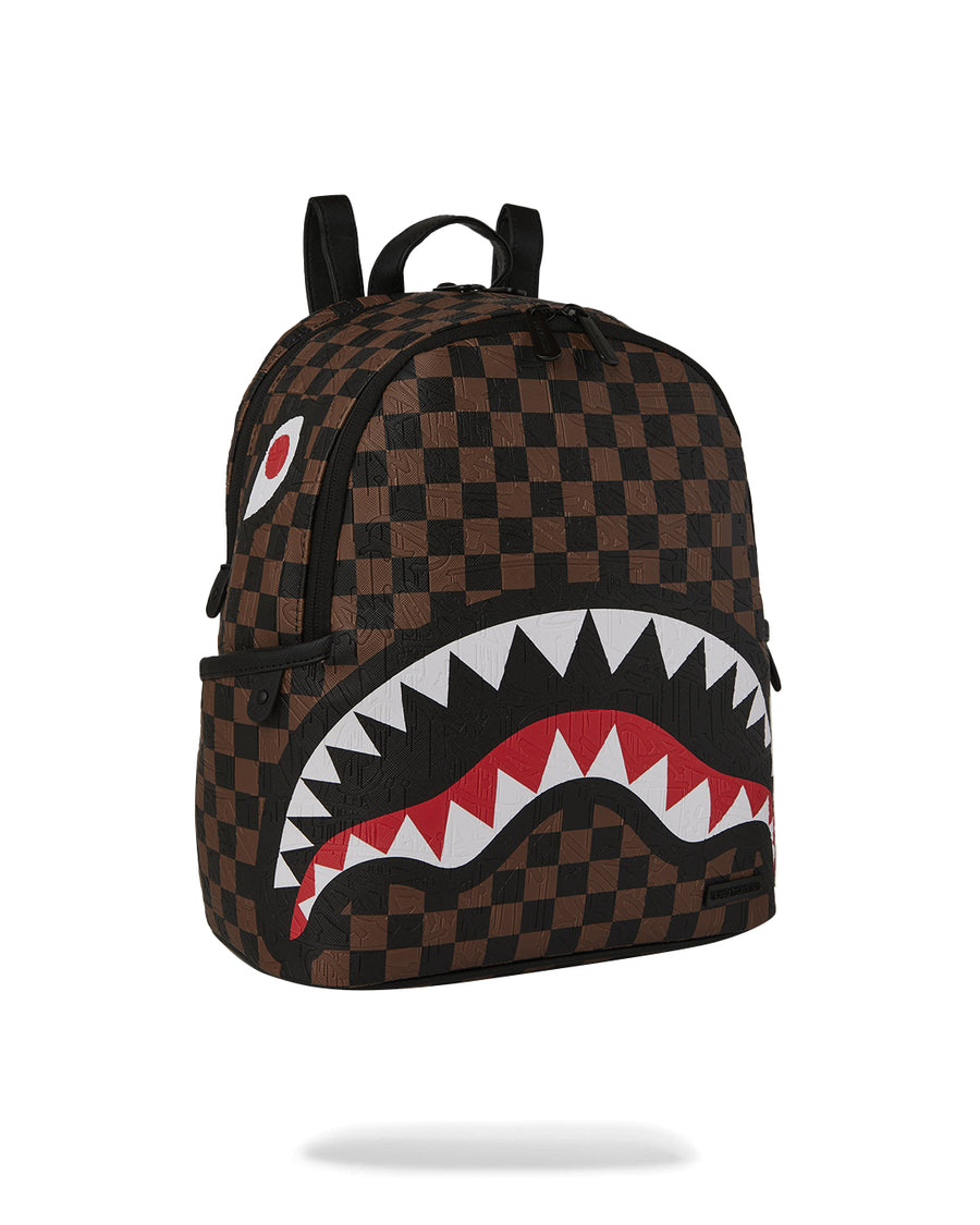 CHECK 2 EMBOSS SAVAGE BACKPACK