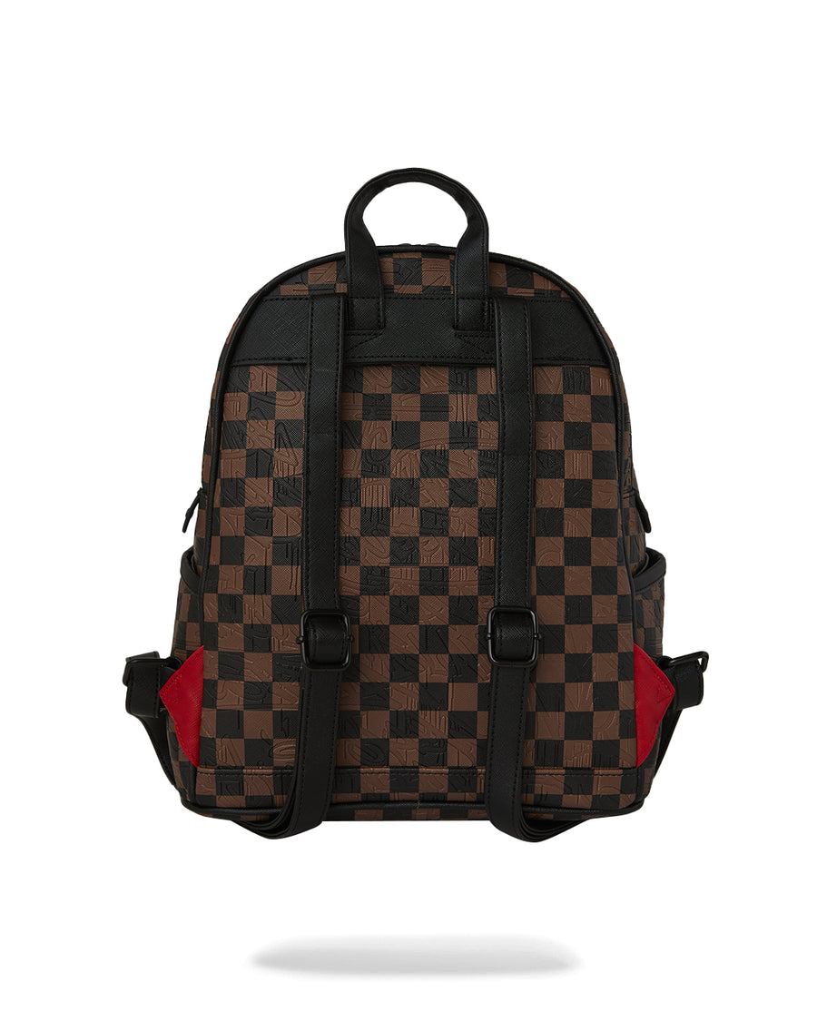 CHECK 2 EMBOSS SAVAGE BACKPACK