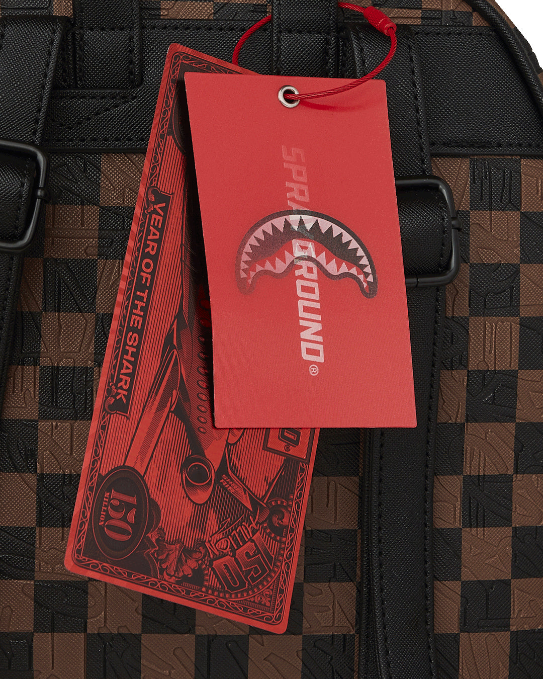 CHECK 2 EMBOSS SAVAGE BACKPACK