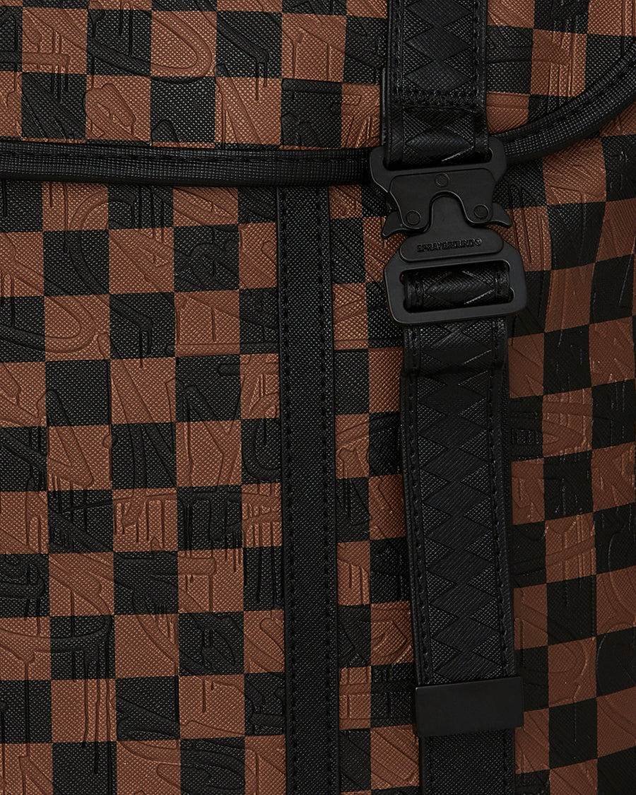 CHECK 2 EMBOSS MONTE CARLO BACKPACK