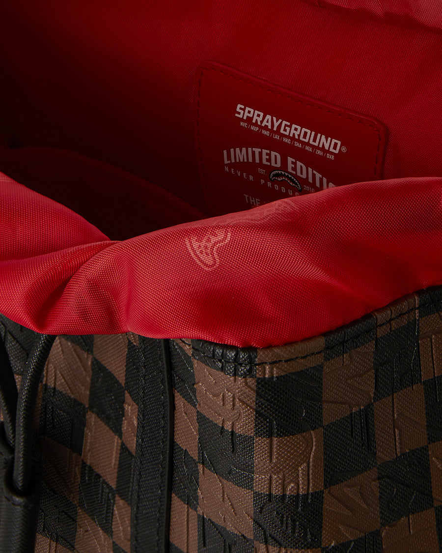 CHECK 2 EMBOSS MONTE CARLO BACKPACK