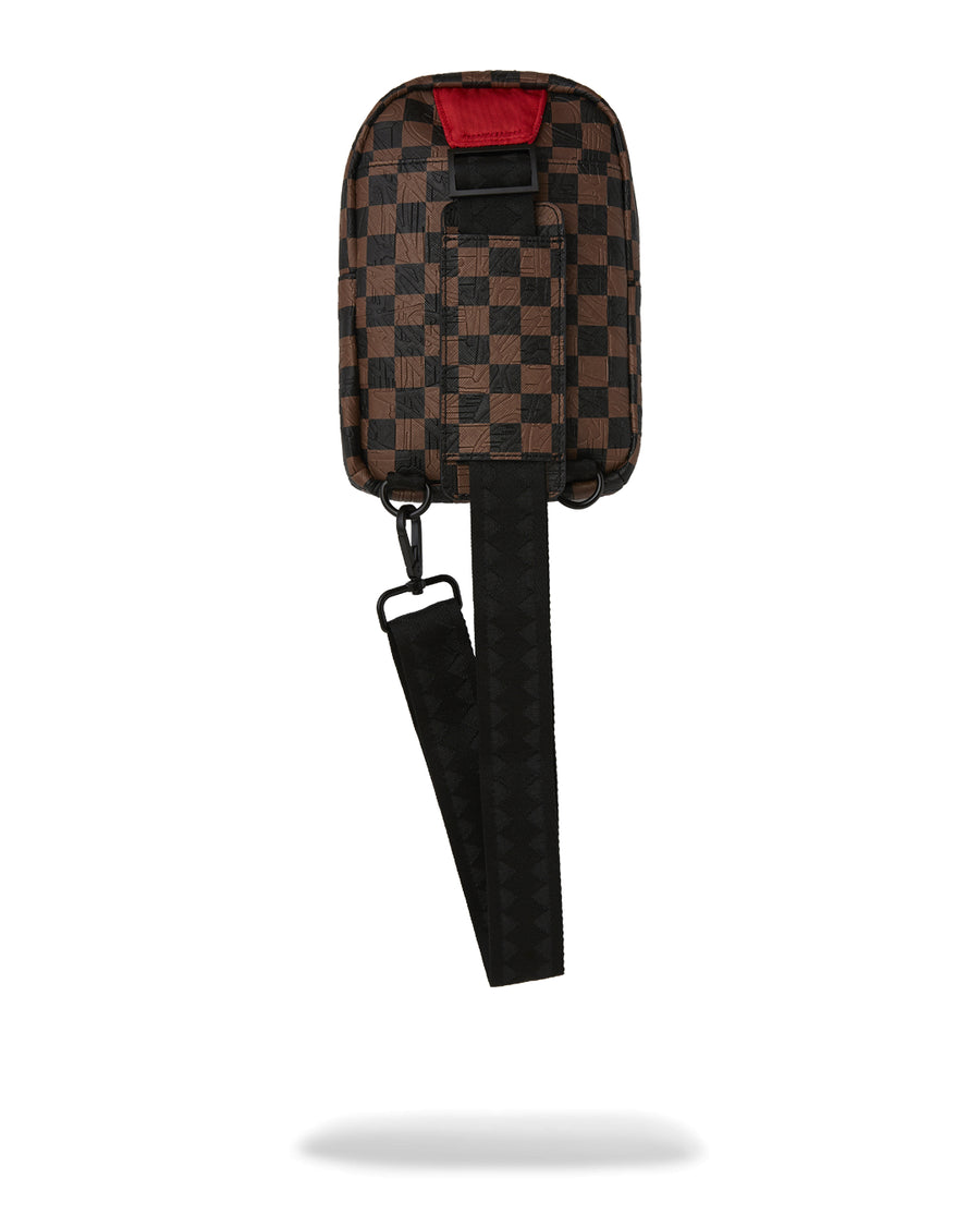 CHECK 2 EMBOSS BACKPACK SLING