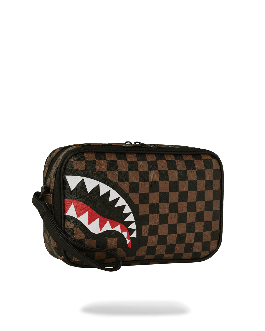 CHECK 2 EMBOSS TOILETRY BAG