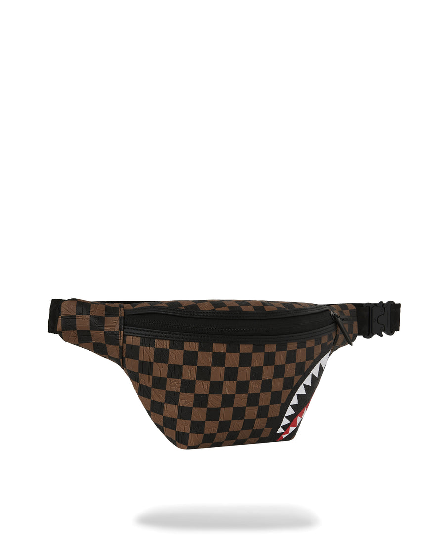 CHECK 2 EMBOSS SAVVY CROSSBODY