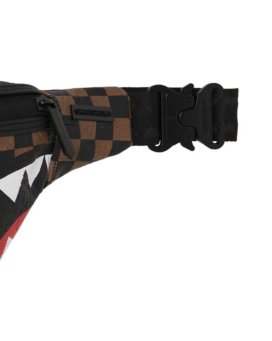 CHECK 2 EMBOSS SAVVY CROSSBODY