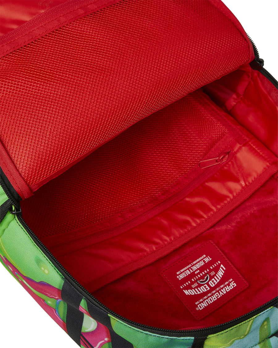 HALLOWEEN SHARK CENTRAL DRIPPY SPLIT BACKPACK